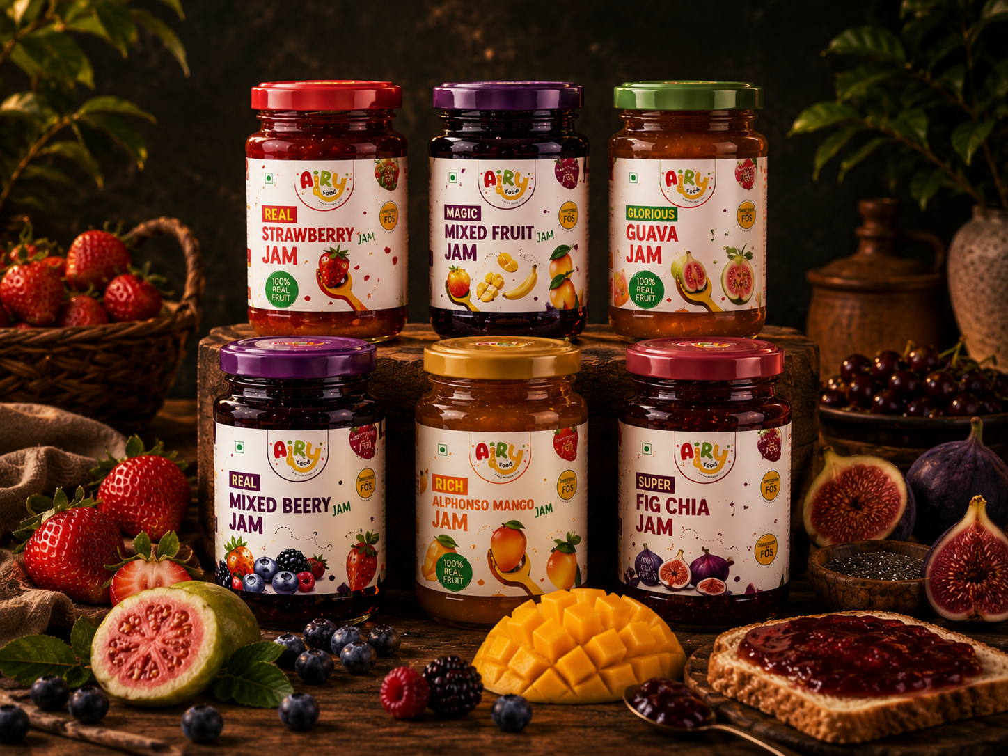 AiryFood Jams
